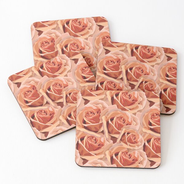 Item preview, Burnt Orange Rose Love designed and sold by Sketchbook Designs.
