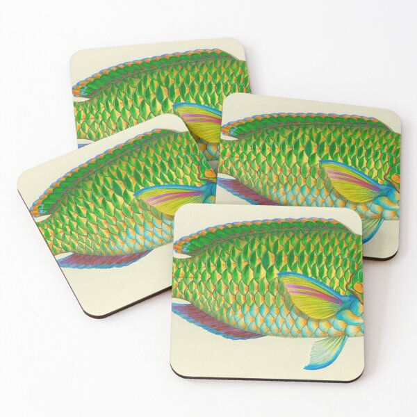 Item preview, Parrot fish (Scarus fasciatus) designed and sold by anmm.