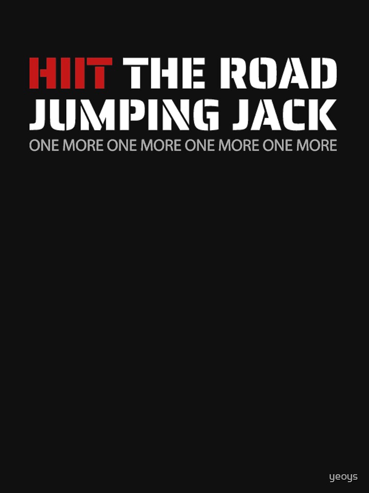 Hiit The Road Jumping Jack - Hiit Cardio by yeoys