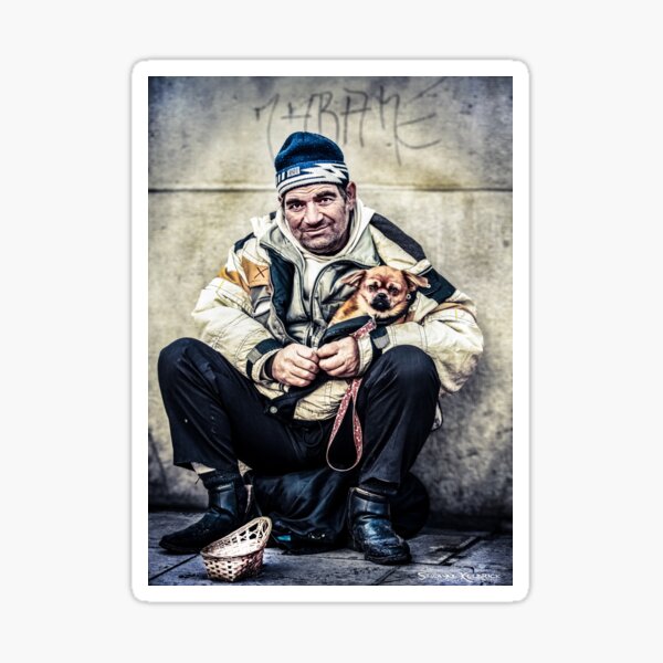 Cruel Street Life Sticker