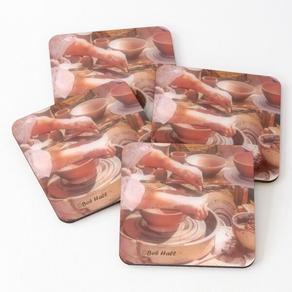 Item preview, "The Potter's Hands," Photo, for prints and products designed and sold by Bob Hall©.