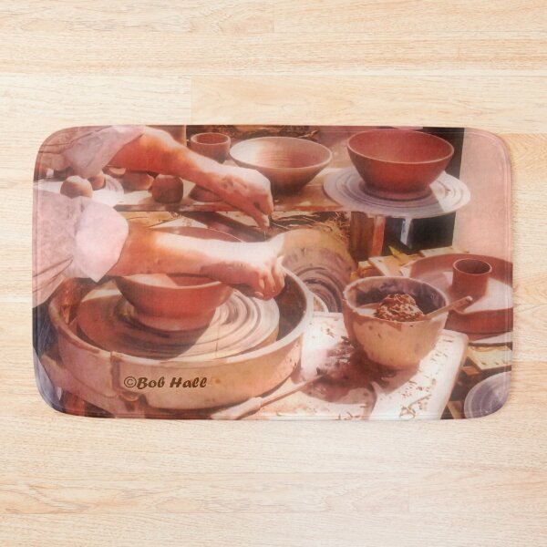 Item preview, "The Potter's Hands," Photo, for prints and products designed and sold by Bob Hall©.