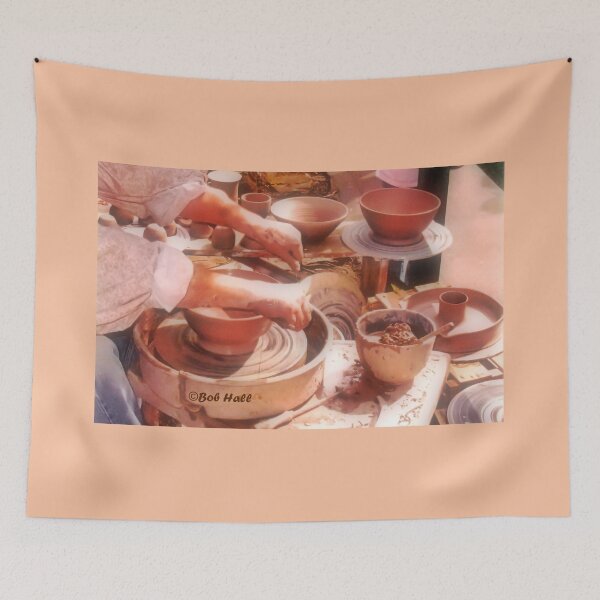 Item preview, "The Potter's Hands," Photo, for prints and products designed and sold by Bob Hall©.