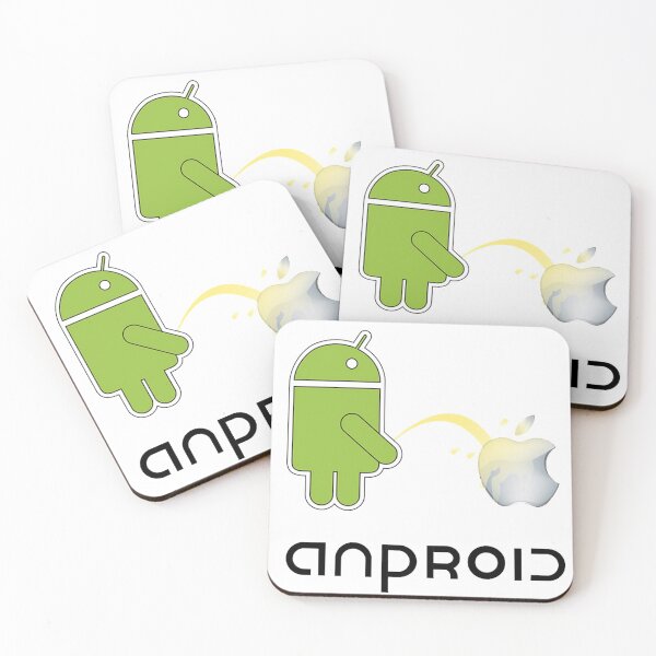 Item preview, AnPROid pissing Apple designed and sold by kazrhak.
