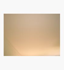 White Photographic Print