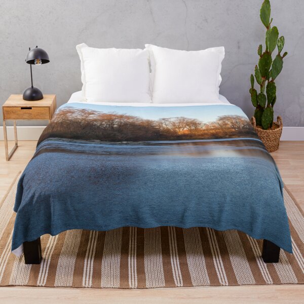 Item preview, Caramel and Ice - Cool Reflections at a Frozen Pond Take One designed and sold by Georgia Mizuleva.