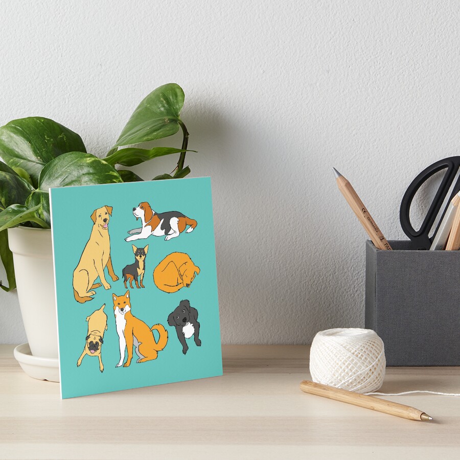 Item preview, Art Board Print designed and sold by MonkeyFlower.