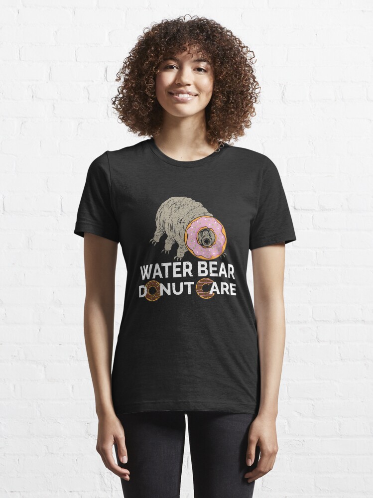 Alternate view of Water Bear Donut Care - Funny Micro-Animal Tardigrade Essential T-Shirt
