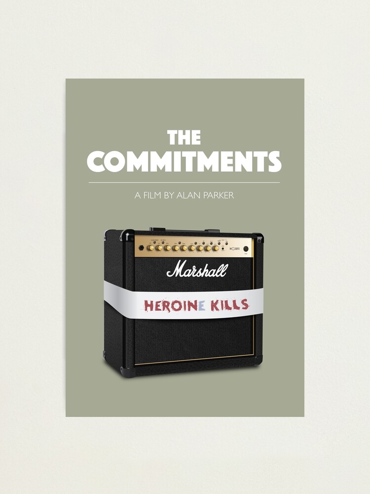 Alternate view of The Commitments - Alternative Movie Poster Photographic Print