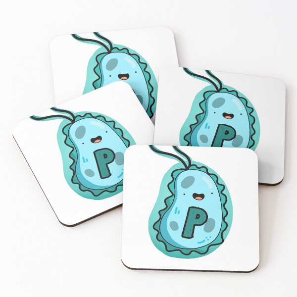 Artikelvorschau, Alphabet Letter P Blaue Bakterien entworfen und verkauft von kidsmonogram.