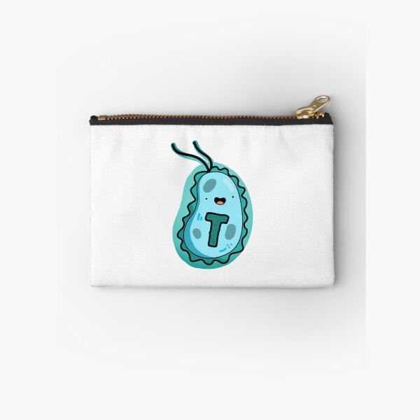 Item preview, Alphabet Letter T Blue Bacteria designed and sold by kidsmonogram.