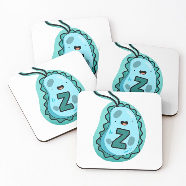 Item preview, Alfabeto Letra Z Bacterias Azules designed and sold by kidsmonogram.