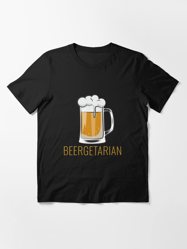 Alternate view of Funny Beer Pun - Beergetarian Essential T-Shirt
