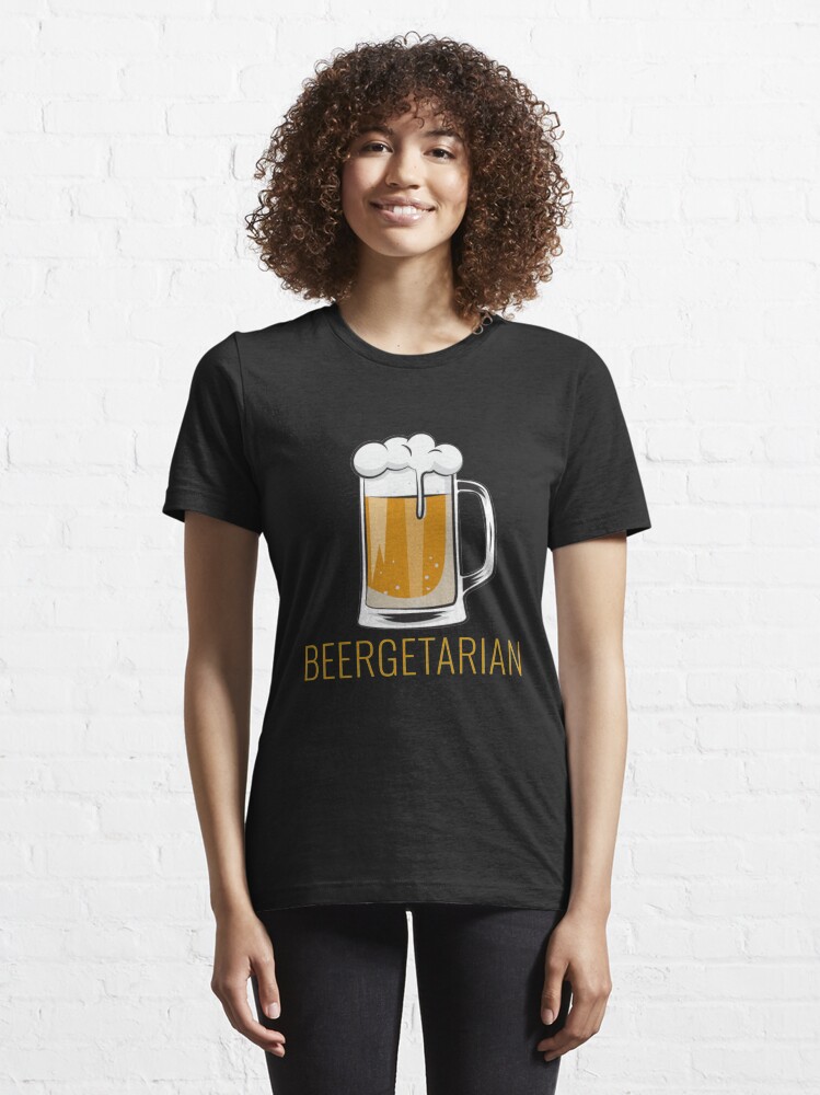 Alternate view of Funny Beer Pun - Beergetarian Essential T-Shirt