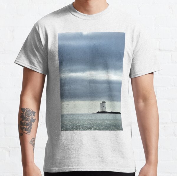 Carraig Fhada Lighthouse near Port Ellen - Islay, Scotland Classic T-Shirt