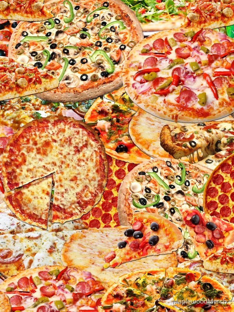 Thumbnail 4 of 4, iPhone Case, Pizza Pattern designed and sold by MaplewoodMerch.