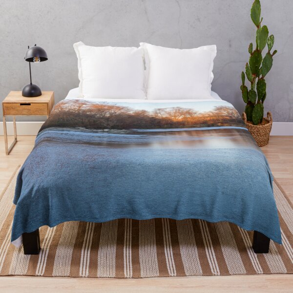 Item preview, Caramel and Ice - Cool Reflections at a Frozen Pond Take Two designed and sold by Georgia Mizuleva.