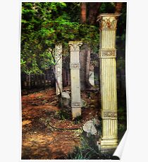 Grecian Garden Poster