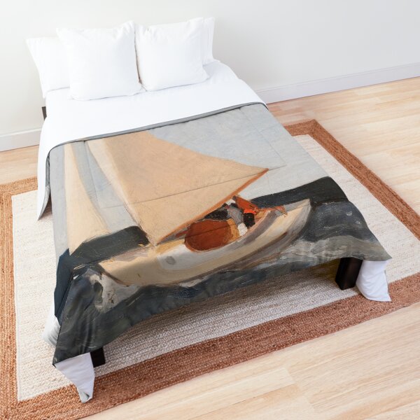 Sailing-Edward Hopper Comforter