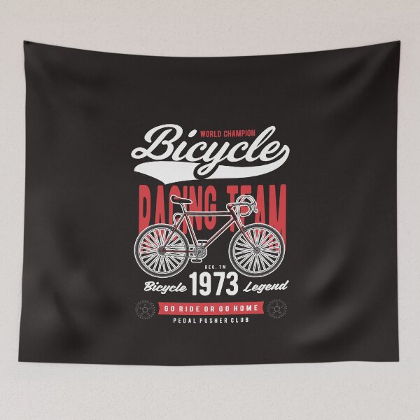 Item preview, BICYCLE RACING TEAM LOGO RETRO T SHIRT GIFT PRESENT BIRTHDAY CHRISTMAS designed and sold by Timcito.
