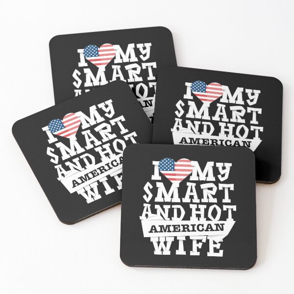 Item preview, I love my smart and hot American wife designed and sold by Urosek.