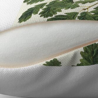 Alternate view of Oak leaf ensemble Floor Pillow