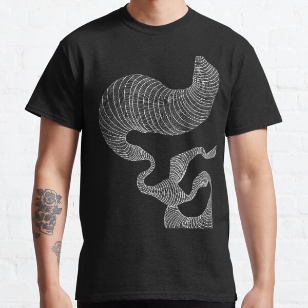 Energy Track Series - Reptilian Containment (White Ink) Classic T-Shirt