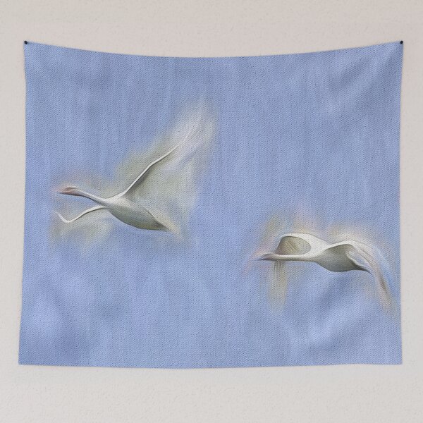 Item preview, Swans Flight Art designed and sold by Londonimages.