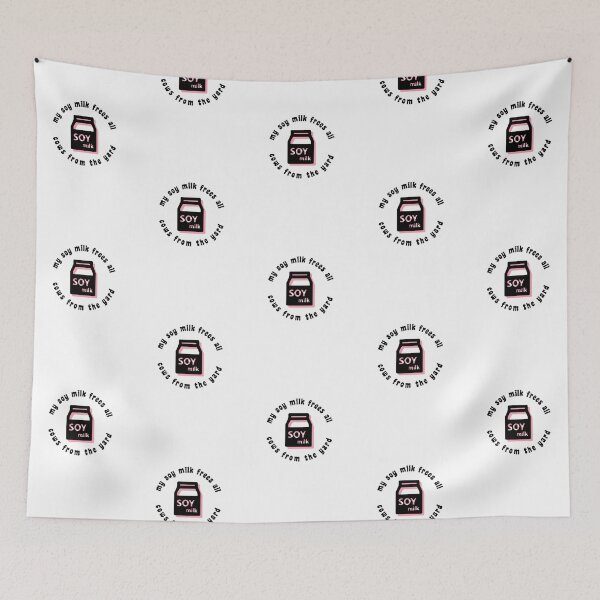 Item preview, Soy milk - vegan designed and sold by JessisArt.