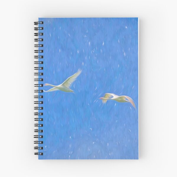 Item preview, Swans Flying Art designed and sold by Londonimages.