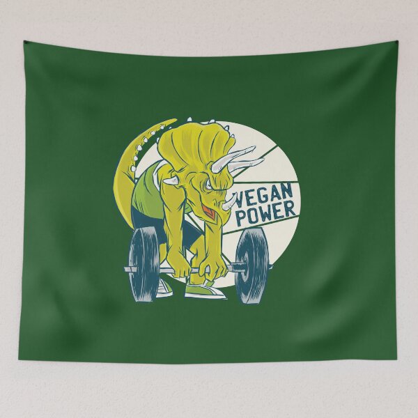 Item preview, Vegan Power, Fitness designed and sold by DerSenat.