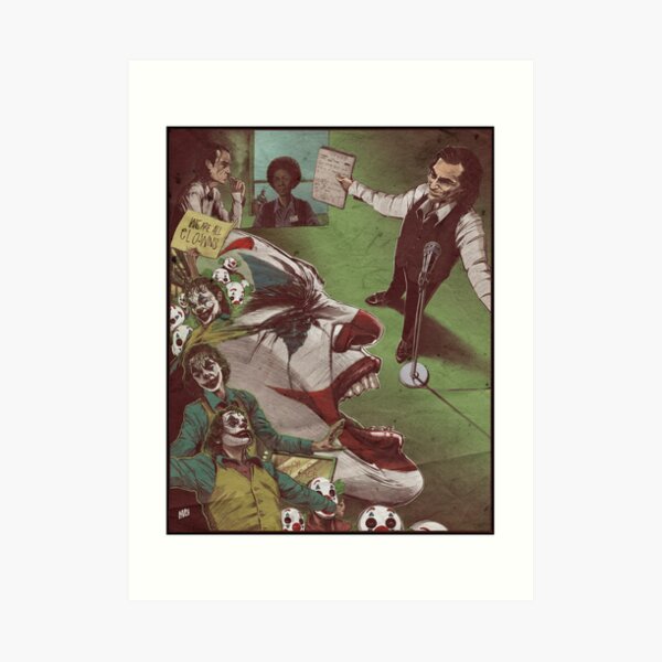 The House of Clowns Art Print