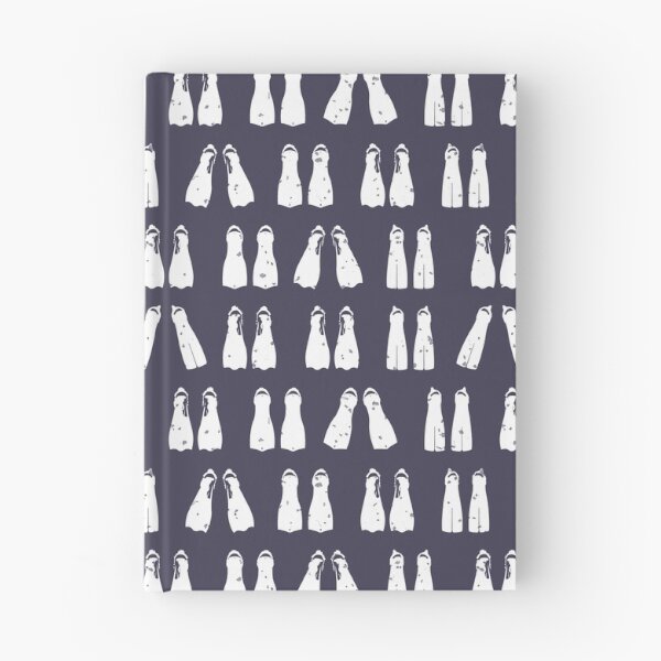 Item preview, Scuba Diving Fins On Navy Blue designed and sold by CreativeBridge.