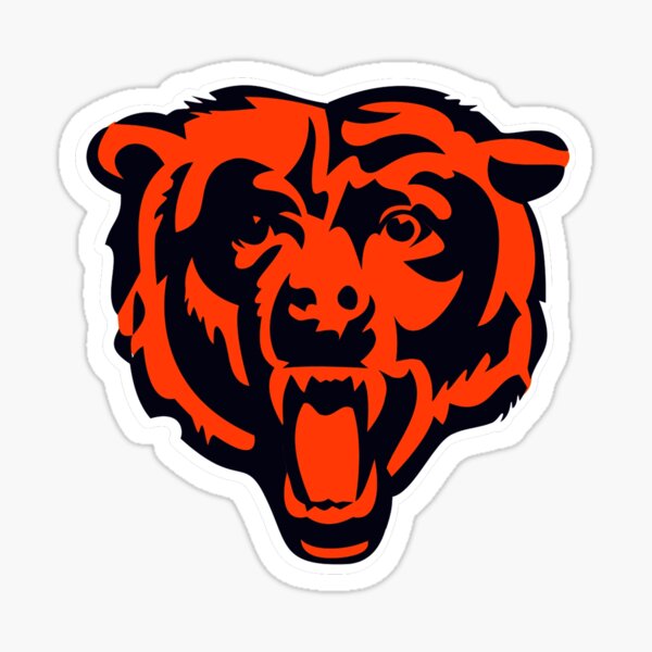 american wild chicago bear pack Sticker