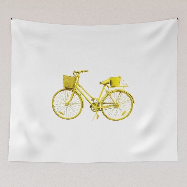 Item preview, Yellow bicycle designed and sold by Kevin Hellon.