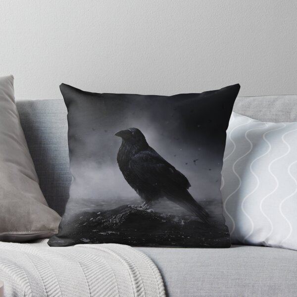 Item preview, Raven in the fog designed and sold by Destroyed-Pixel.