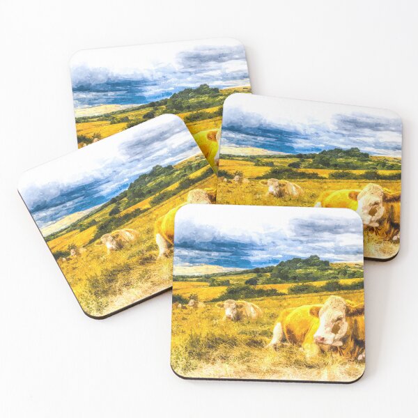 Item preview, Resting Cows Art designed and sold by Londonimages.