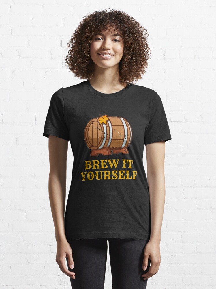 Alternate view of Brew It Yourself - Craft Beer Essential T-Shirt