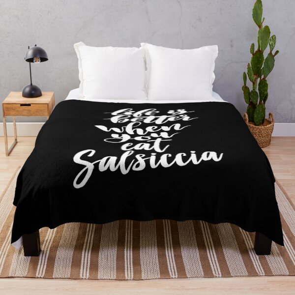 Item preview, Life Is Better When You Eat Salsiccia Italian Food Cuisine designed and sold by ProjectX23.