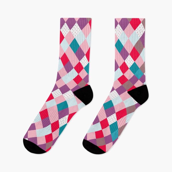 Item preview, Harlequin pattern vintage circus designed and sold by PolitaStore.