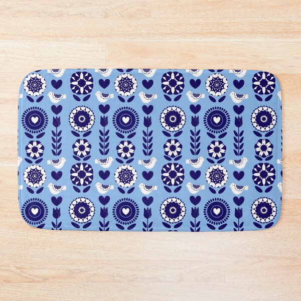 Item preview, Floral Scandinavian Nordic Inspired Folk Pattern Design designed and sold by Artification.