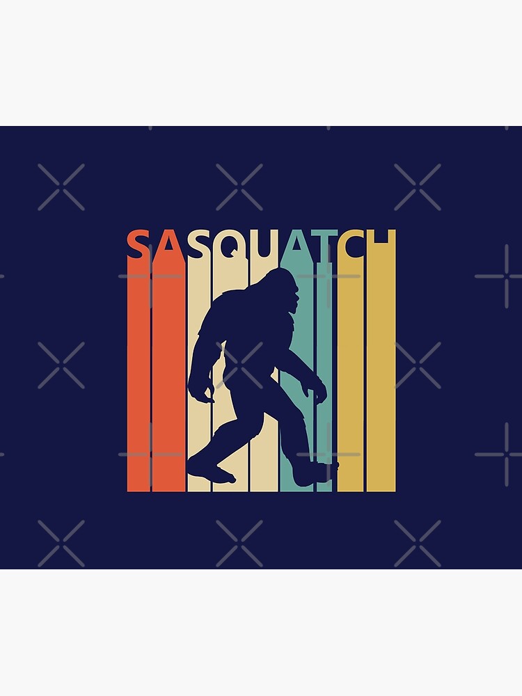 Vintage Retro Bigfoot Sasquatch by polveri