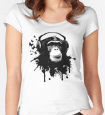 Monkey Business Women's Fitted Scoop T-Shirt