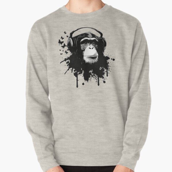 Monkey Business Pullover Sweatshirt