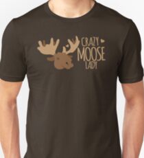 Camiseta unisex Crazy Moose Lady
