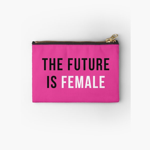 Item preview, Future Is Female (Pink) Quote designed and sold by quarantine81.