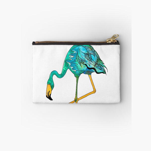 Aperçu de l'œuvre Flamingo | Collection d'oiseaux en voie de disparition créée et vendue par inkhivecreative.