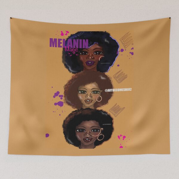 Item preview, Melanin Magic ! designed and sold by ArtBecomesHer2.