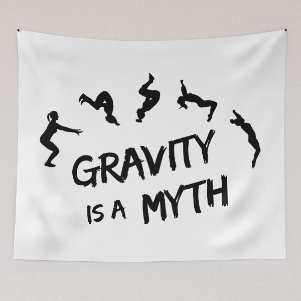 Item preview, Gymnastics - Gravity is a myth - Gymnastics designed and sold by claudiasartwork.