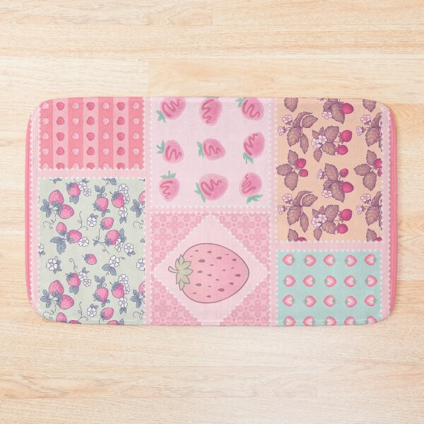 Item preview, Strawberry Patchwork designed and sold by doomed-dreamer.